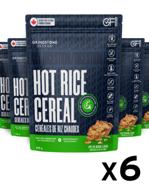 Grindstone Blends Cream of Rice Apple Pie Stock-up Case 6x 500g