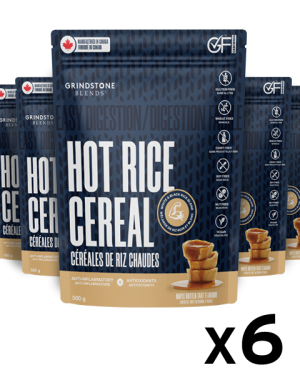 Grindstone Blends Cream of Rice Maple Butter Tart Stock-up case 6x 500g