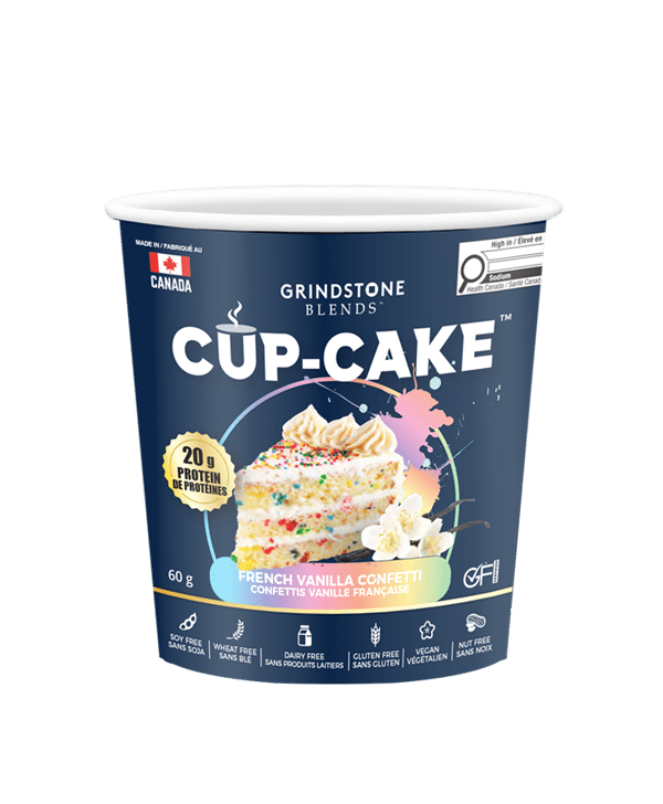Grindstone Blends CUP-CAKE French Vanilla Confetti package