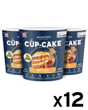 Grindstone Blends CUP-CAKE Caramel Apple 60g 12 Pack