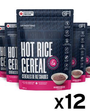 Grindstone Blends Cream of Rice Unflavoured Stock-Up Case 12 x 500g